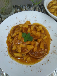 Foto resep Pancake with Apple Cinnamon Sauce