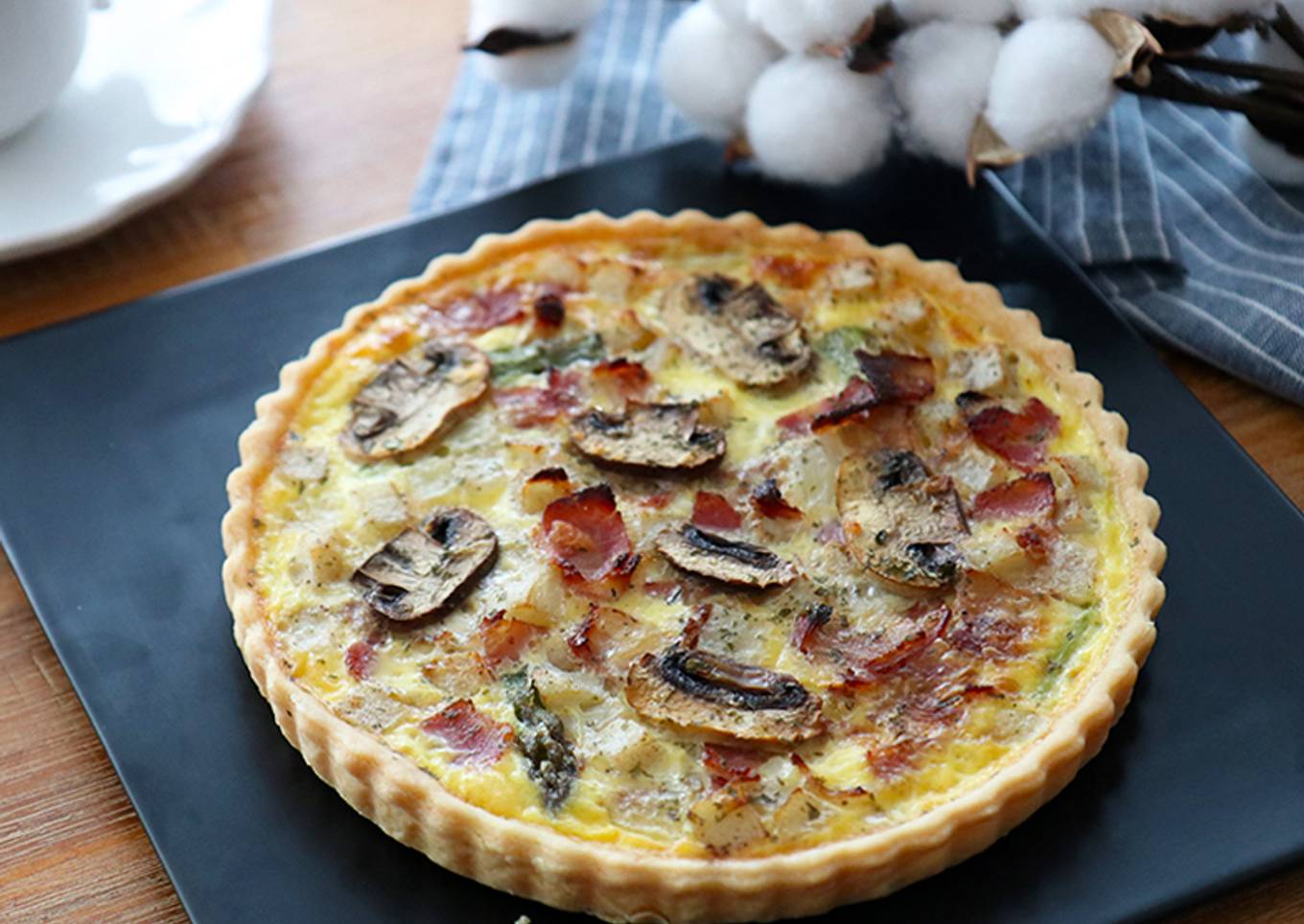 Resep Quiche tanpa Cream. Gampang banget