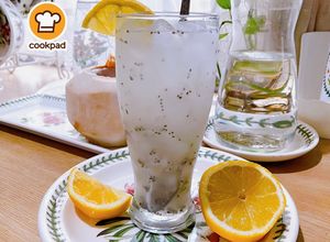 Gambar 👩‍🍳Air Kelapa Lemon Chia Seed🥥🍋