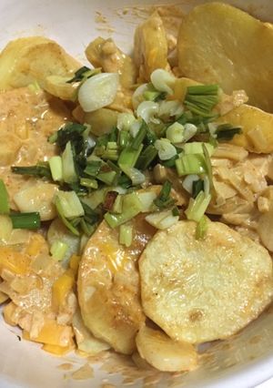 Una foto de Papas bravas