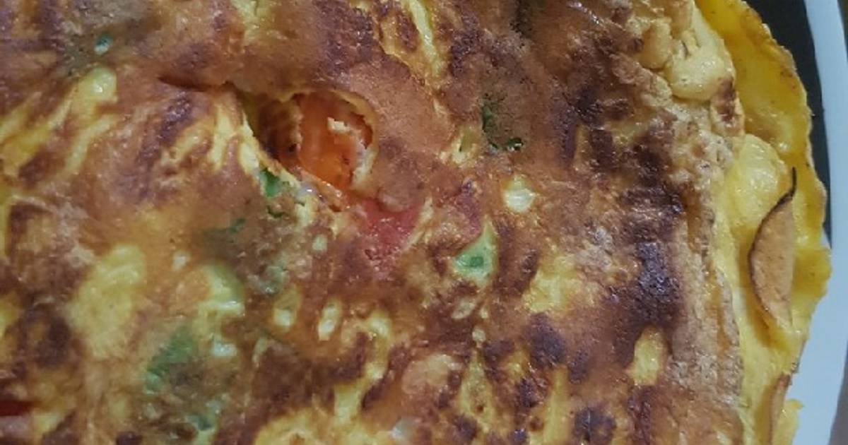 Resep Omelet ala Korea (Crab Stick Jeon) oleh Olivia Elena Cookpad