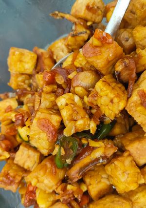 Foto resep Tempe cabe hijau