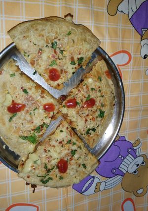A picture of Stuffed Pizza.
