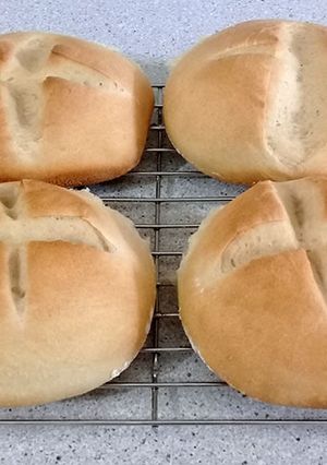 Una foto de ✅ 🍞 Pan Casero | Pan de Campo | Paso a paso 🥪 😋✔