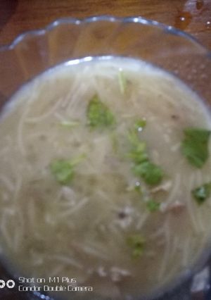 صورة لوصفة شوربة بيضاء