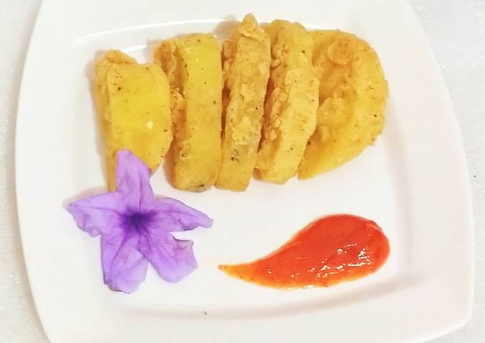 Langkah Mudah untuk Membuat Potato wedges, Bisa Manjain Lidah