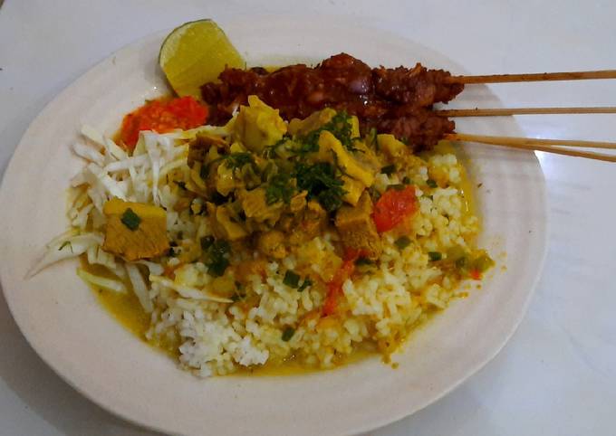 Nasi gule (nasi becek khas nganjuk)