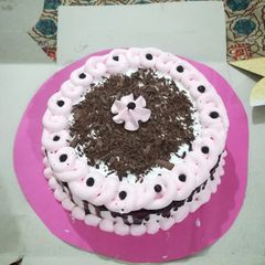 A picture of Plain chocolate sponge.