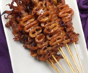 Cara Cepat Sate Cumi  Mantul Banget