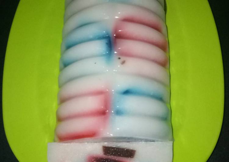 Resep Puding mozaik ekonomis, Enak