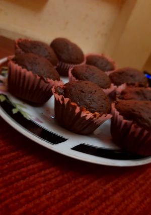 صورة لوصفة 🍫 كب كيك النوتيلا 🍫