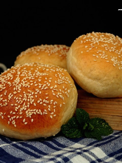 Foto resep Roti burger - burger bun