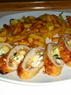 Una foto de Salchichas caseras de pechuga