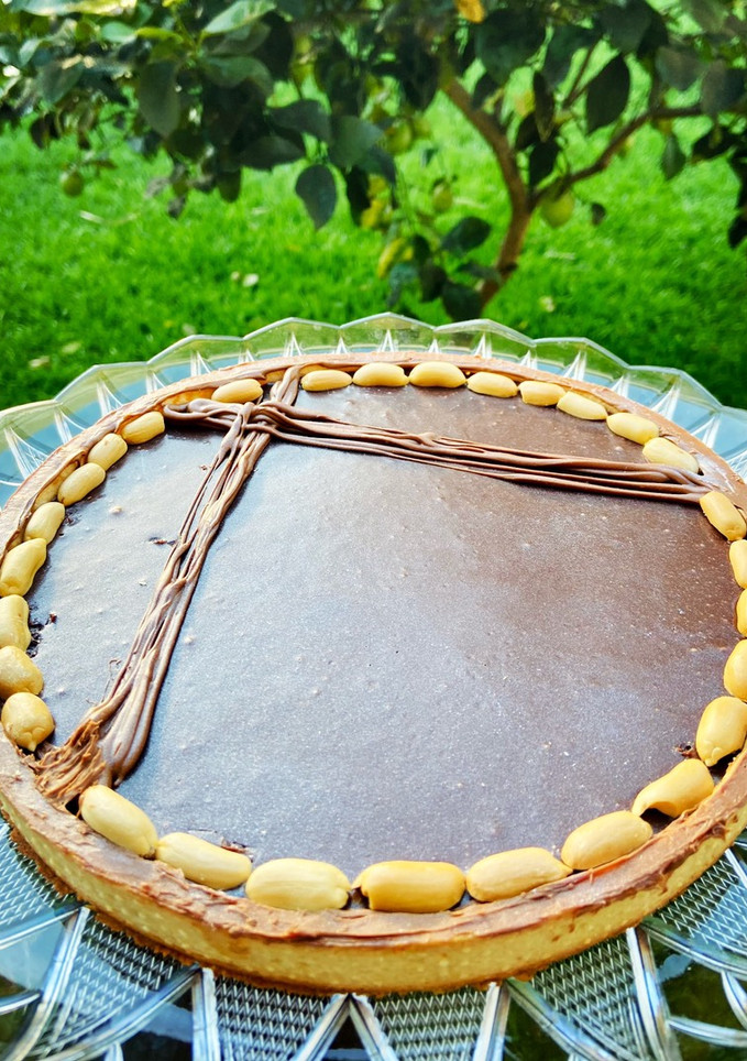 Foto di Crostata moderna alle arachidi 🥜