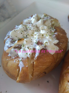Una foto de Patata rellena de queso
