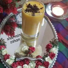 A picture of Peago brownie shake.