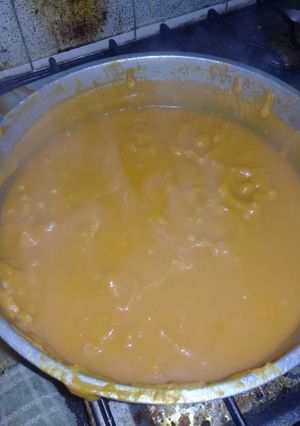 Una foto de Sopa crema de calabaza