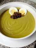 Sopa crema de arvejas