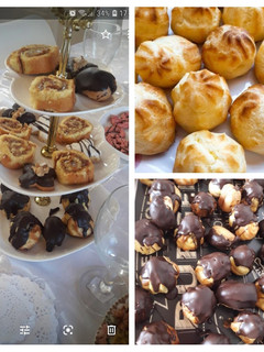 Una foto de Bombas o pâte a choux