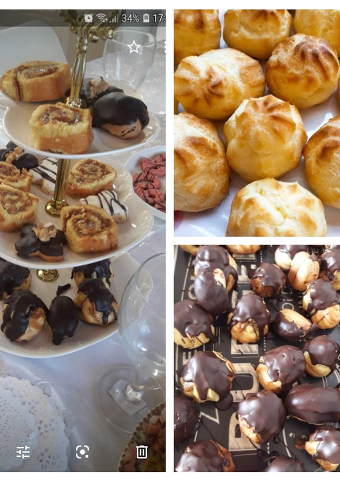 Una foto de Bombas o pâte a choux