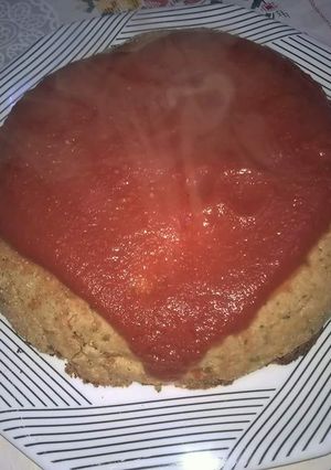 Foto di Cupola di carne ripiena con pasta e mozzarella
