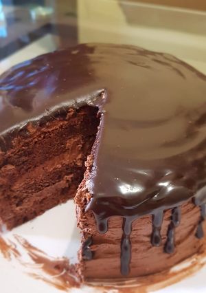 Foto resep Chocolate cake / spongecake coklat