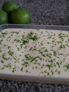 Una foto de Postre de limón