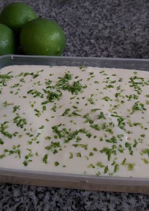 Una foto de Postre de limón