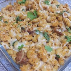 A picture of Butter Chicken Pasta.