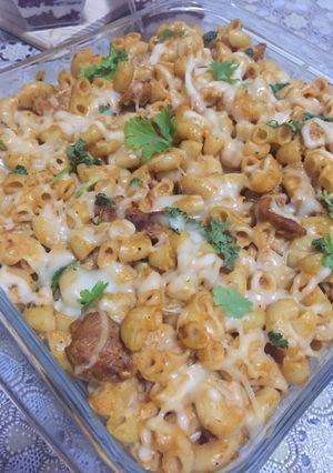 A picture of Butter Chicken Pasta.