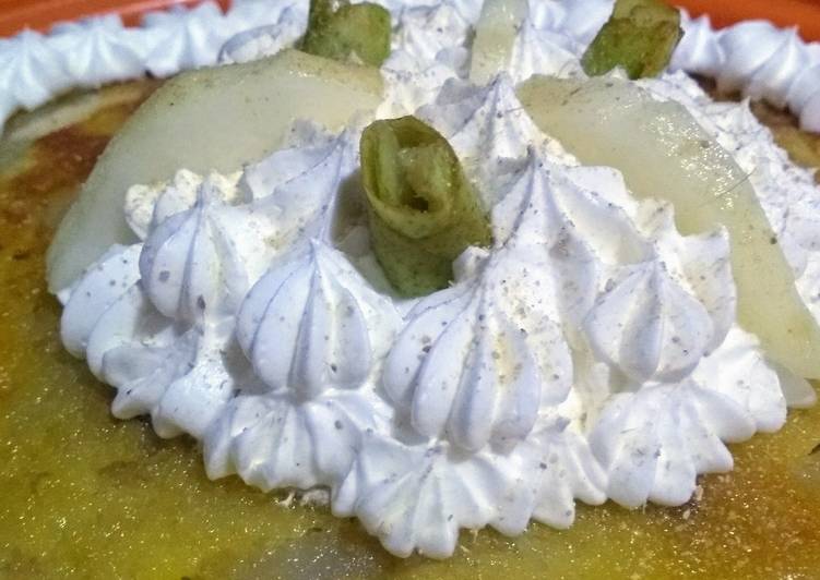 Tatín de peras y jengibre 🍐👩🏼🍳
