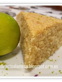 Una foto de Bizcocho de lima