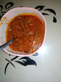 A picture of Fenugreek chutney.