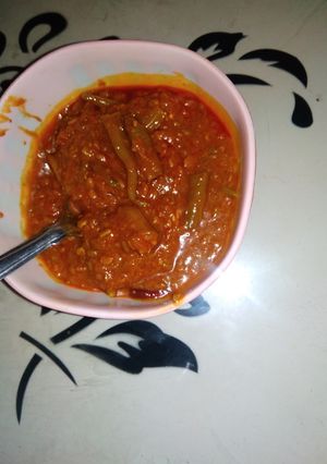 A picture of Fenugreek chutney.