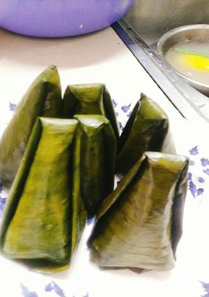 Hình của món Bánh ít nhân dừa.