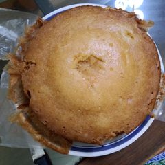 Suji Cake on Stove A picture of Suji Cake on Stove.