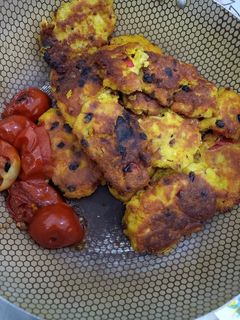 عکسی از دستور کوکوی سیب زمینی پخته