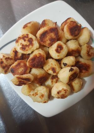 Una foto de Bolitas de yuca 😋