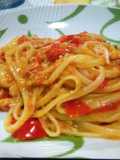 Linguine con polpa di granchio