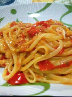 Foto di Linguine con polpa di granchio