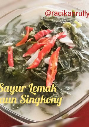 Foto resep Sayur Lemak Daun Singkong