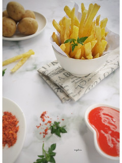 Foto resep French fries (kentang goreng ala KFC)