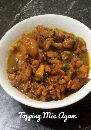 Foto resep Topping Mie Ayam (Ayam Kecap)
