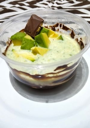 Foto resep Es Alpukat Coklat Susu