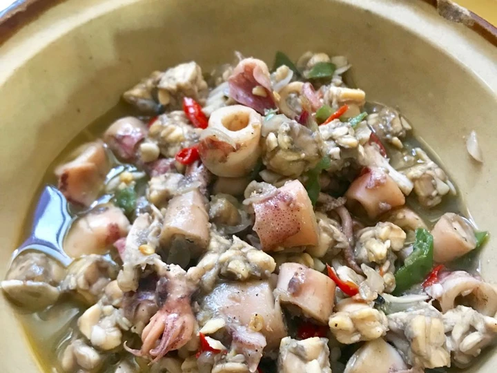 Cara Mudah Menyiapkan Resep  Tumis Cumi Tempe Saus Tiram yang Bisa Manjain Lidah, Bisa Manjain Lidah