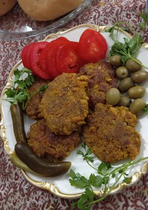 عکسی از دستور همبر گر خانگی
