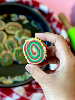A picture of Pinwheel Cookies.