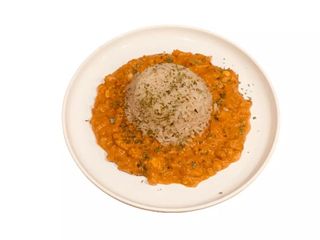 Strogonoff de Cogumelos e Grão de Bico Vegano