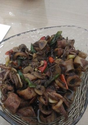 Foto resep Cumi Asin Pedas