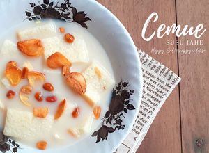 Foto resep Cemue khas Ngawi dengan Susu Jahe